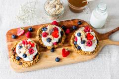 Pähkinäiset aamiaisleivokset