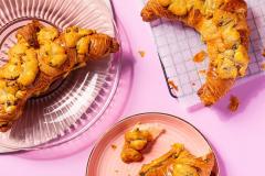 Crookie eli keksi-croissant keksitaikinasta