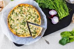 Helppo pinaatti-tonnikalapiirakka