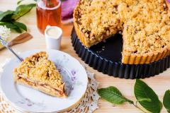 Kinuskinen omenapiirakka