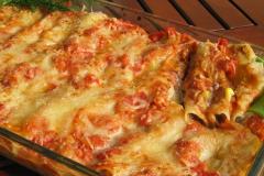 Kevyt tonnikala-sieni cannelonipaistos