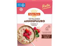 Myllyn Paras Annospuuro Mansikka &amp; Vadelma 5x45g