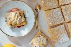 Kinuski-sitruunaruudut