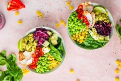 Myllyn Parhaan Pasta poke bowl