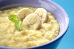 Appelsiininen kuitukaurapuuro