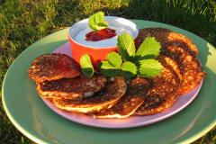 Kookosletut mansikoilla &amp;amp; valkosuklaarahkalla