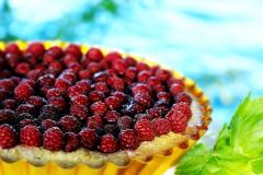 Rasvaton vadelmatorttu