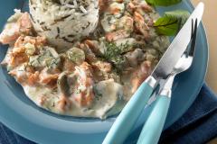 Savulohikastike villiriisille