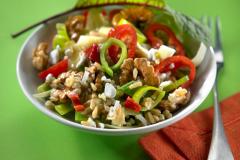 Raikas Kaura-saksanpähkinäsalaatti