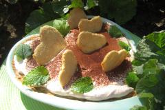 Tiramisu raparperista