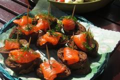 Cocktailpalat: Ruis-valkosipulipalat