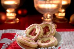 Sitrussydämet/täytekeksit jouluun