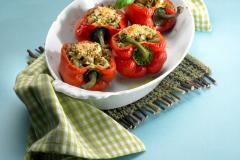 Paprikat Sienipastalla