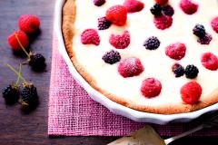 Kuningatar Valkosuklaapiirakka