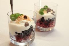 Aamun mustikkainen tuorepuuro