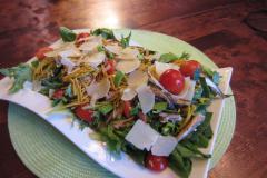 Caesarsalaatti Rakettispagetilla