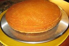 Munaton täytekakun pohja