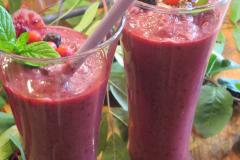 Pihlajanmarja tai Marja-aronia Suklaasmoothie