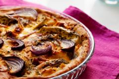 Avokado-broileripiirakka