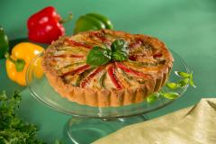 Kolmen paprikan kalkkunapiirakka