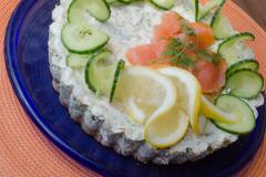 Pyöreä Voileipäkakku