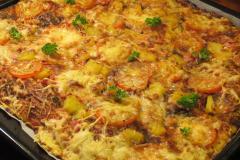 Pannupizza Americana