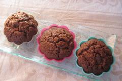 Suklaasydän muffinssit