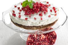 Juustokakku suklaapohjalla