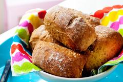 Aamulla leivottavat sämpyläpalat