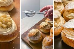 Päärynä laskiaispullat