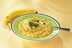 Appelsiini-banaanikaurapuuro