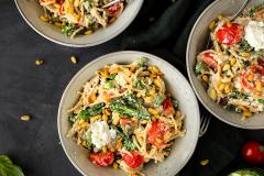 Broccoli-ricottakaurapasta