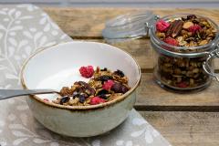 Itse tehty kauragranola