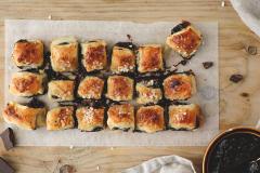 Joulutortut jääpalamuotilla