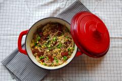 Kätevä raketti spagettiherkku