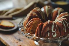 Kahvikakku valkosuklaaganachella