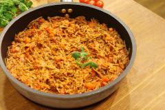 Kaurarakettispagettipannu