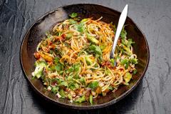 Korealainen Gochujang-spagetti