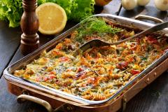 Lohi-makaronilaatikko