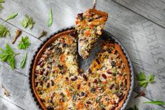 Luonnonyrtti-ruokapiirakka