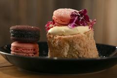 Macarons-kääretorttuleivokset