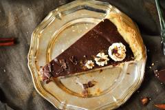 Meksikolainen suklaatorttu rommivaahdolla