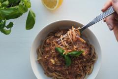 Minnin Nyhtökaura-bolognese