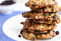 Mustikka-Kaurakeksit