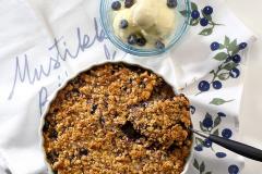 Mustikkamurupiirakka