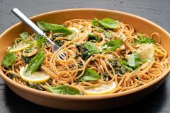 Pasta Al Limone &amp; Lehtikaalia