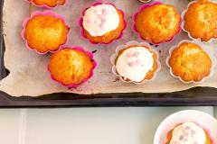 Papaija-Mango Cupcakes