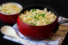 Parmesaani-risotto