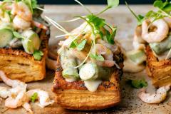 Parsa-katkarapu vol au vent