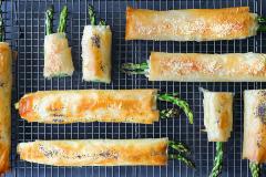 Parsaa ja vuohenjuustoa Filotaikinassa